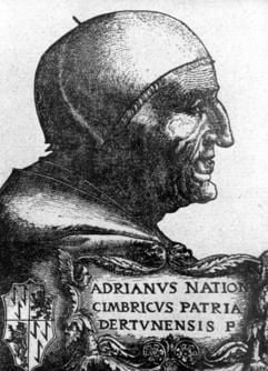 Papst Hadrian VI. (1522 bis 1523), der letzte deutsche Papst, in einer zeitgenössischen Darstellung. (Foto: dpa)