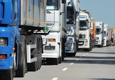 Die Autobahn 9 musste am Montag zeitweise gesperrt werden.