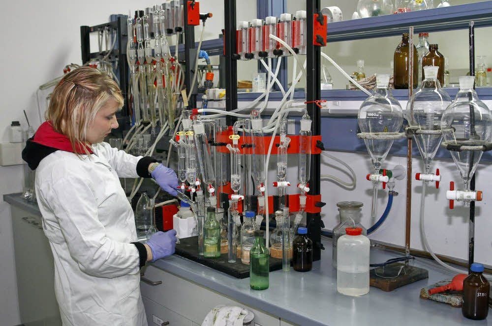 Für Anne Schlegel ist Chemielaborantin ihr Traumberuf.