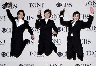 Die Schauspieler vom Broadway-Musical «Billy Elliot» (FOTO: DPA)