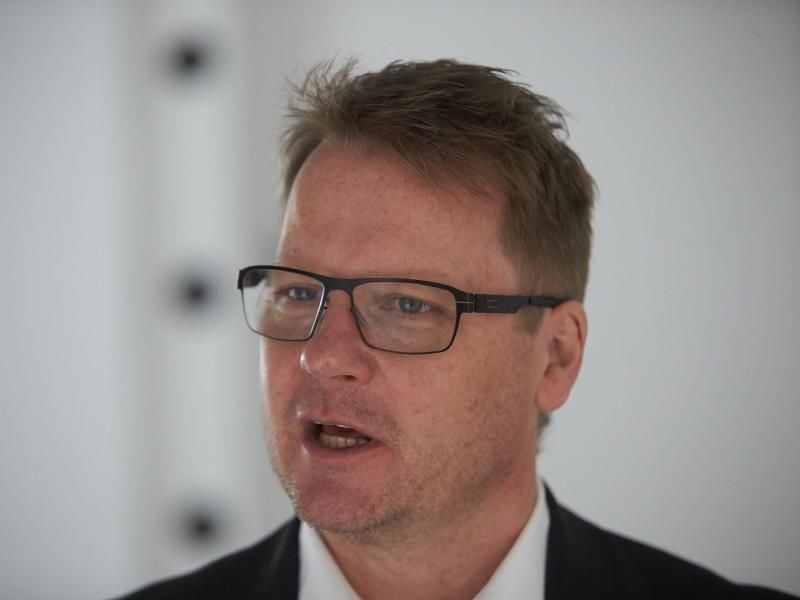 Flughafen-Geschäftsführer Markus Bunk. Foto: Thomas Frey/Archiv