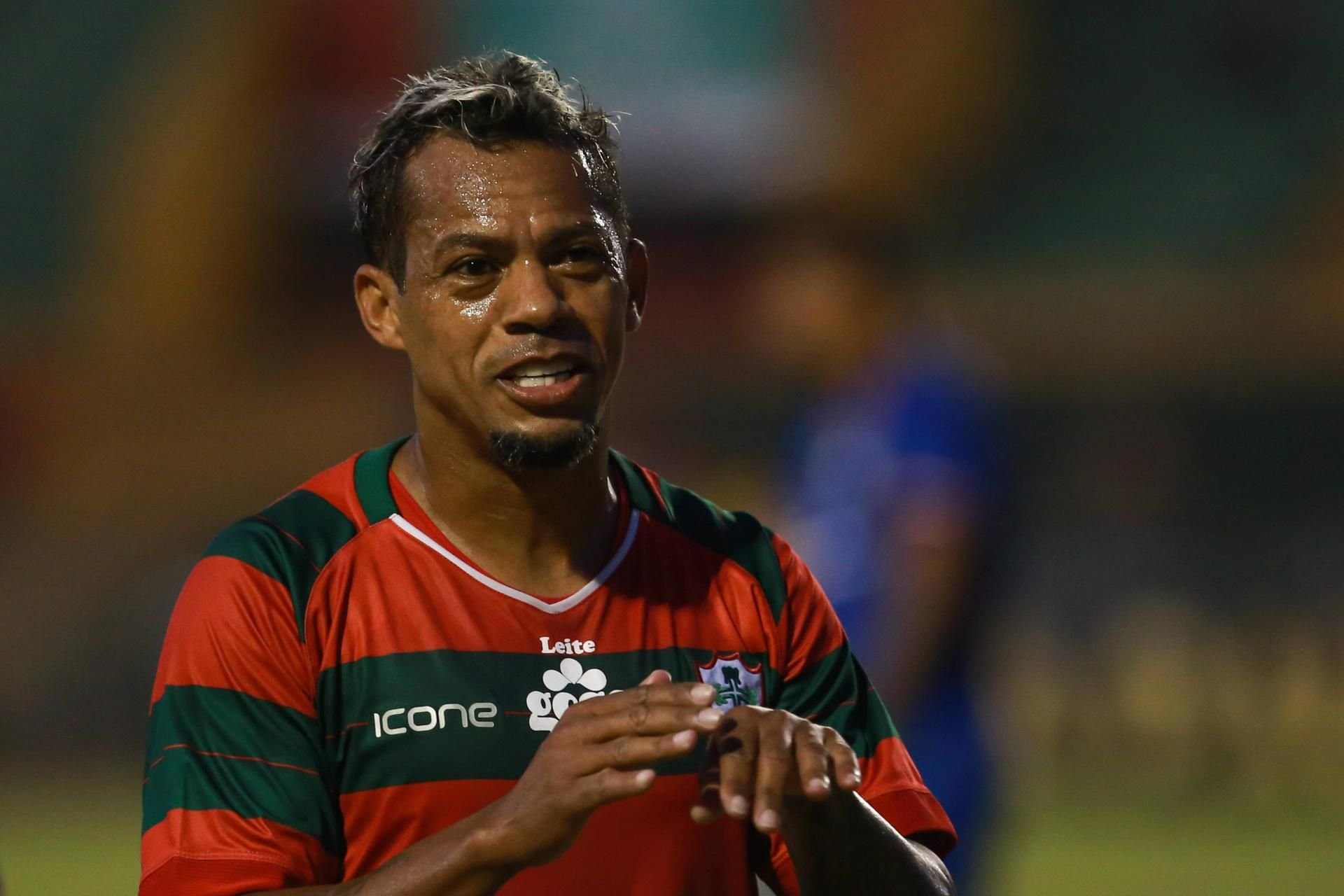 Ex-Bundesliga-Star Marcelinho, hier 2017 im Trikot von Portuguesa.