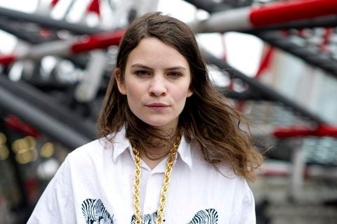 Eliot Paulina Sumner, Tochter des Musikers Sting, posiert in Berlin. (FOTO: DAPD)