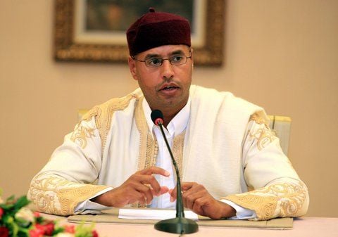 Seif el Islam Gaddafi (ARCHIVFOTO: DPA)