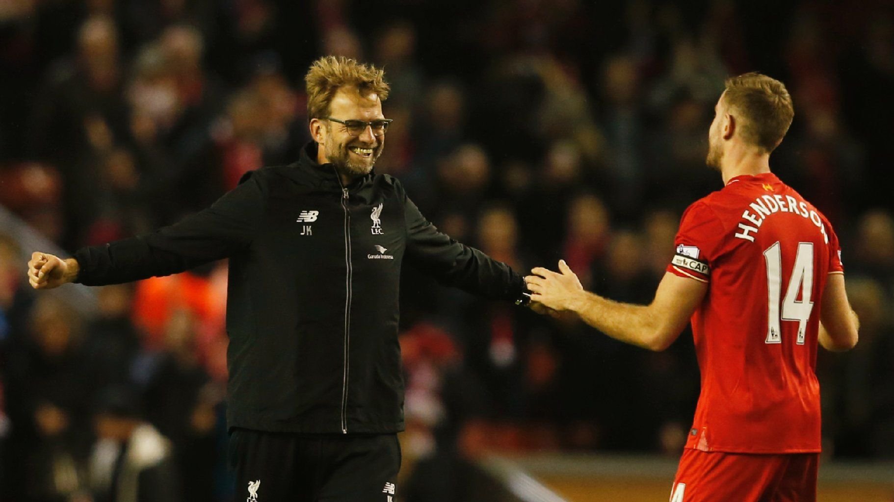Jürgen Klopp ist „happy“ beim FC Liverpool.