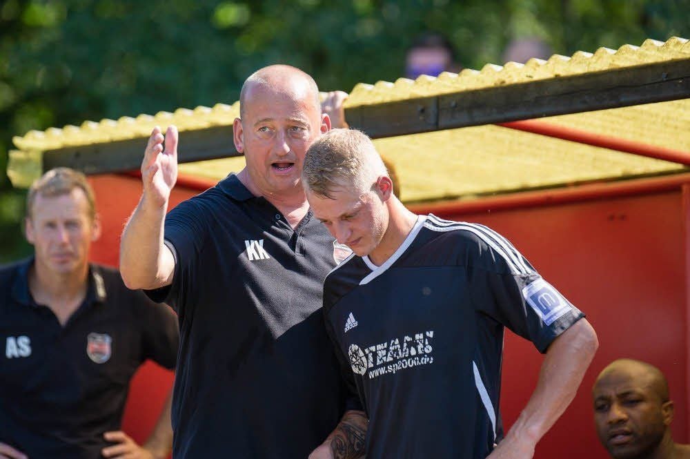 Andreas Schmohl (links) folgt zusammen mit Torsten Pätzold auf Karsten Kuschel (Mitte).