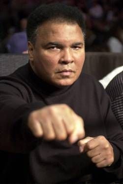 Muhammad Ali mit 60 Jahren