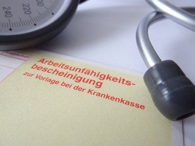 Krankschreibung beim Arzt