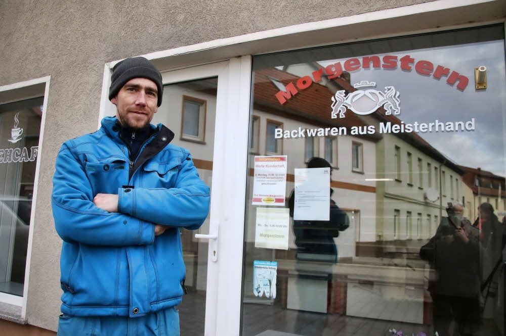 Ahlsdorfs Ortsbürgermeister Karsten Patz hofft, dass die Bäckerei im Dorf bald wieder öffnet.