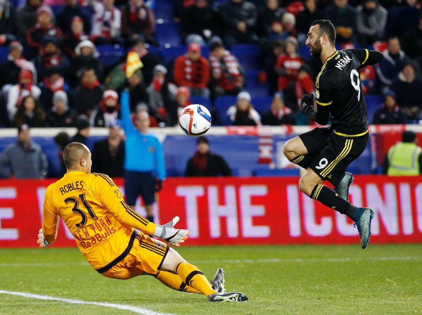 Die New York Red Bulls haben die Partie gegen Columbus verloren.