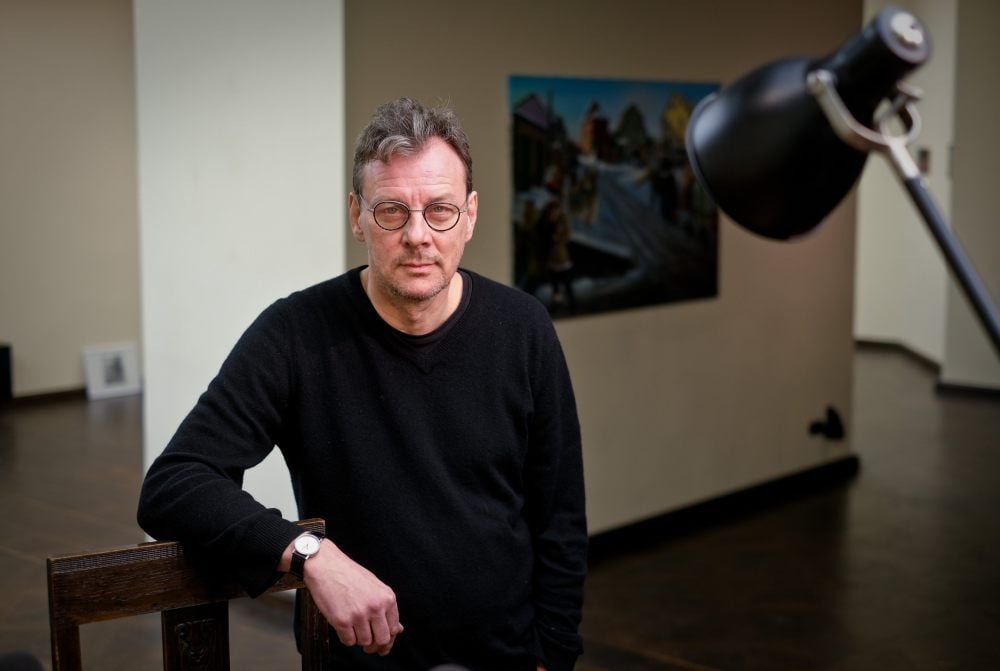 Alexander Suckel sagt, er liest derzeit fünf Bücher. Sie werden im März und April Thema im Literaturhaus sein.