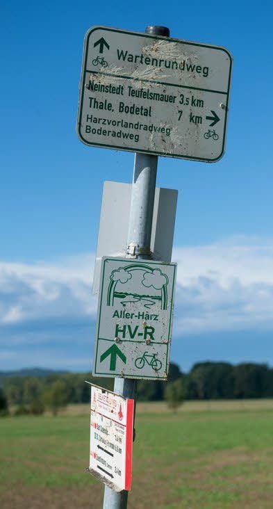 Damit könnte der R 1 auch bald mit ausgeschildert sein