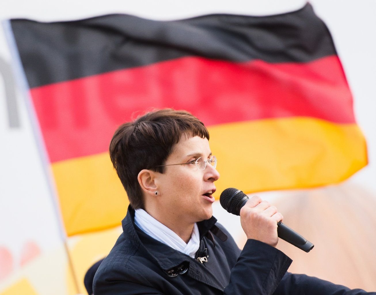 Die Bundesvorsitzende der Partei Alternative für Deutschland (AfD), Frauke Petry