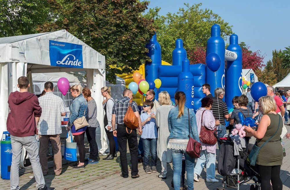 Großer Andrang beim Tag der offenen Tür am Chemiestandort Leuna