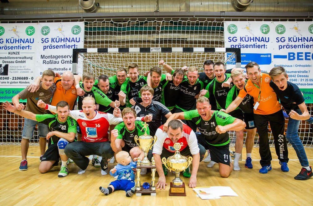 Die Handballer von SG Kühnau holten am Sonnabend in Spergau nur ein 27:27-Unentschieden.