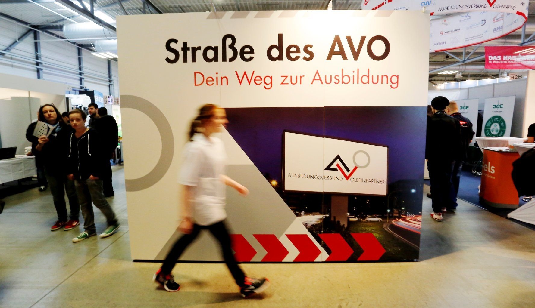 Ausbildungsmesse Chance auf der Halle-Messe