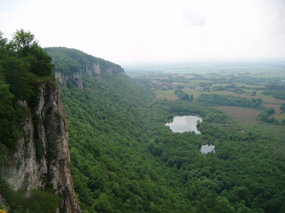 Blick auf die Natur rund um Villefontaine