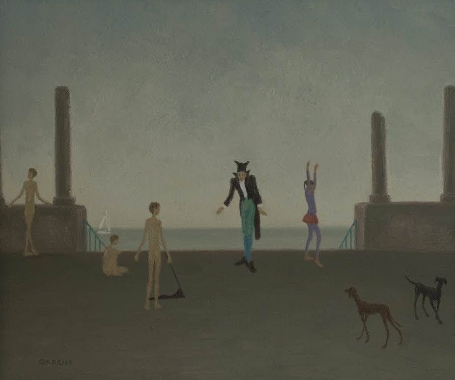Auf einer Terrasse am Meer (2012)
