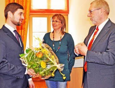 Martin Röthel (links) ist neuer Standortmanager der Salus GmbH.