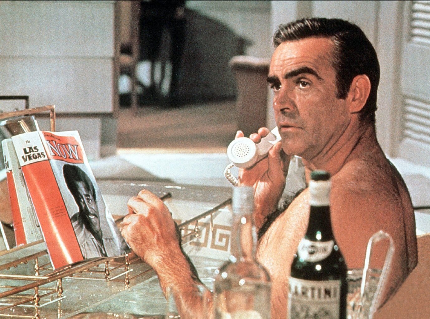 Sean Connery als James Bond in „Diamantenfieber“