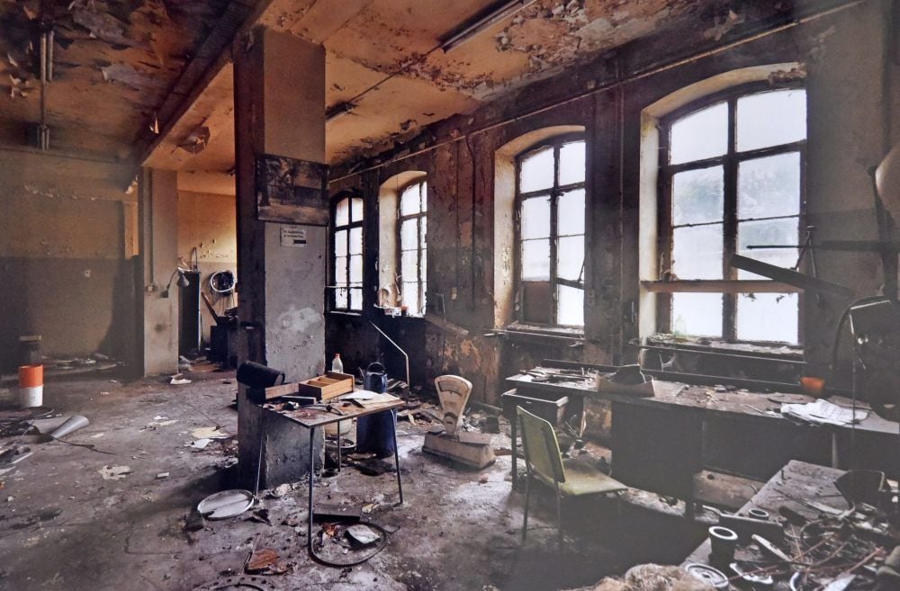 Der Zahn der Zeit hat im früheren VEB Farbchemie Quedlinburg mächtig genagt.