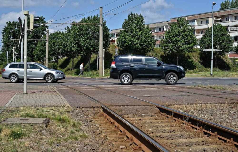 Straßenbahnabschnitt