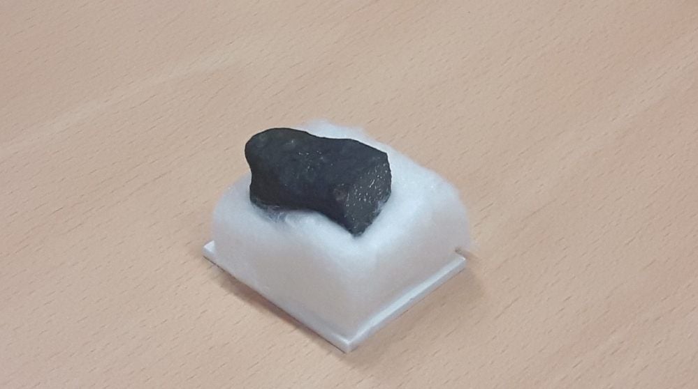 Ist dieses Meteoritenstück aus Wernigerode fast 800 Jahre alt?