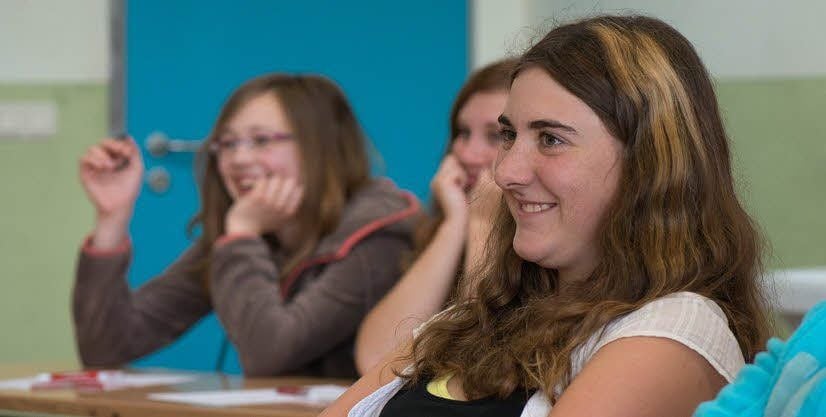 Die Schüler hatten großen Spaß, und es wurde viel gelacht.
