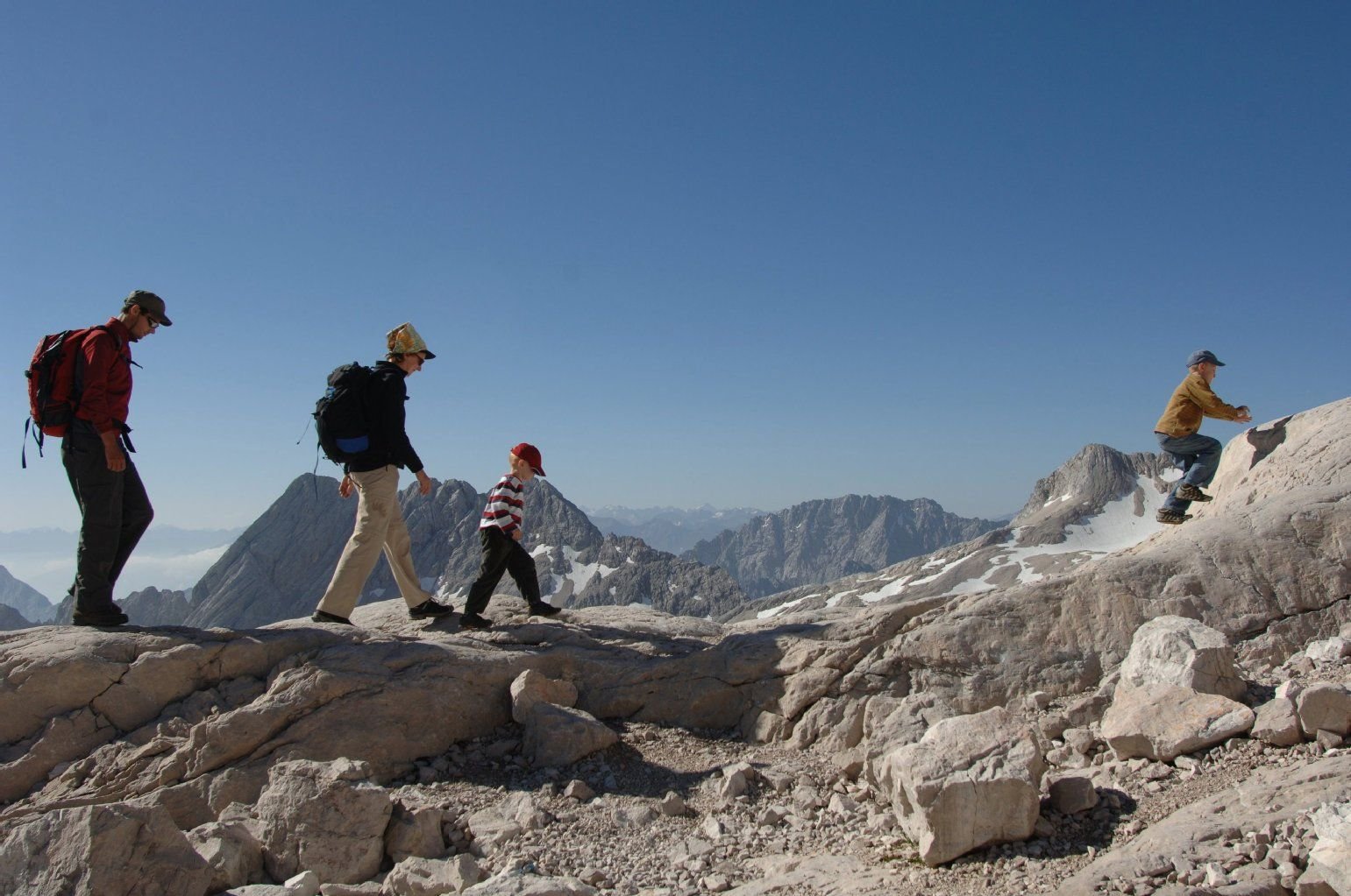 Unterwegs auf der Zugspitze