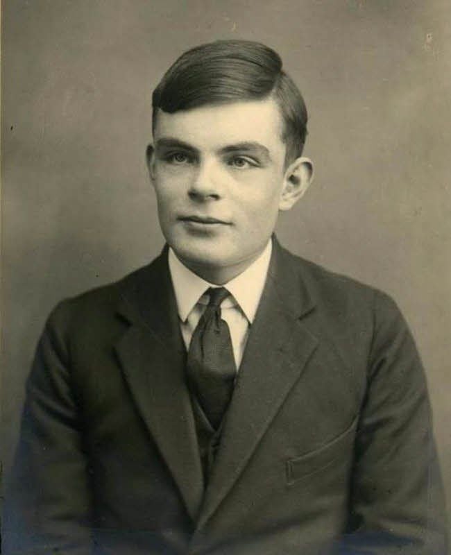 Britisches Superhirn: der Mathematiker Alan Turing (1912-1954), undatiertes Foto