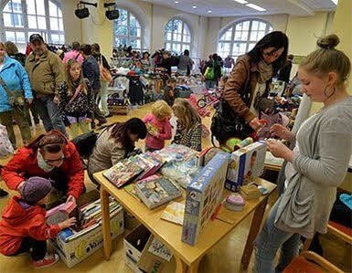 Der Flohmarkt im Bestehornhaus war gut besucht.