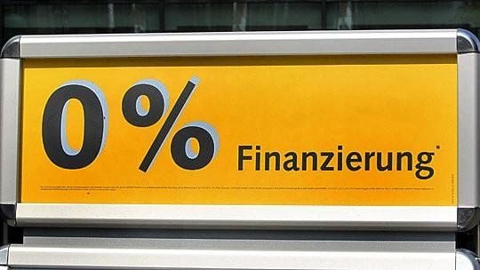 Günstige Null-Prozent-Finanzierung? - Käufer sollten unbedingt den Preis mit anderen Marktangeboten vergleichen.