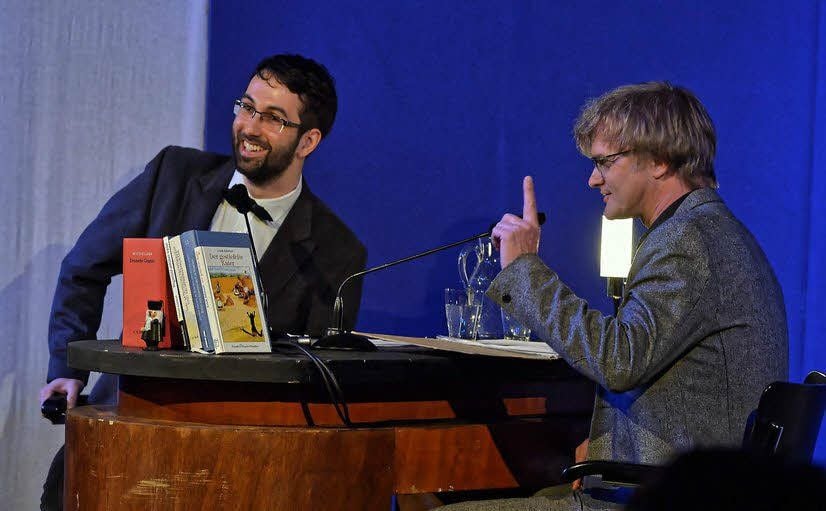 Der Staatsanwalt hat das Wort: David Ortmann (l.) und Gunnar von Wolffersdorff sind bei dieser unterhaltsamen Reihe ein prima Team.