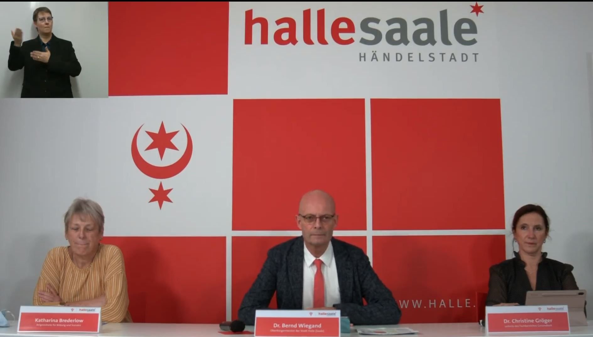 Corona-Pressekonferenz am 1. November 2020.