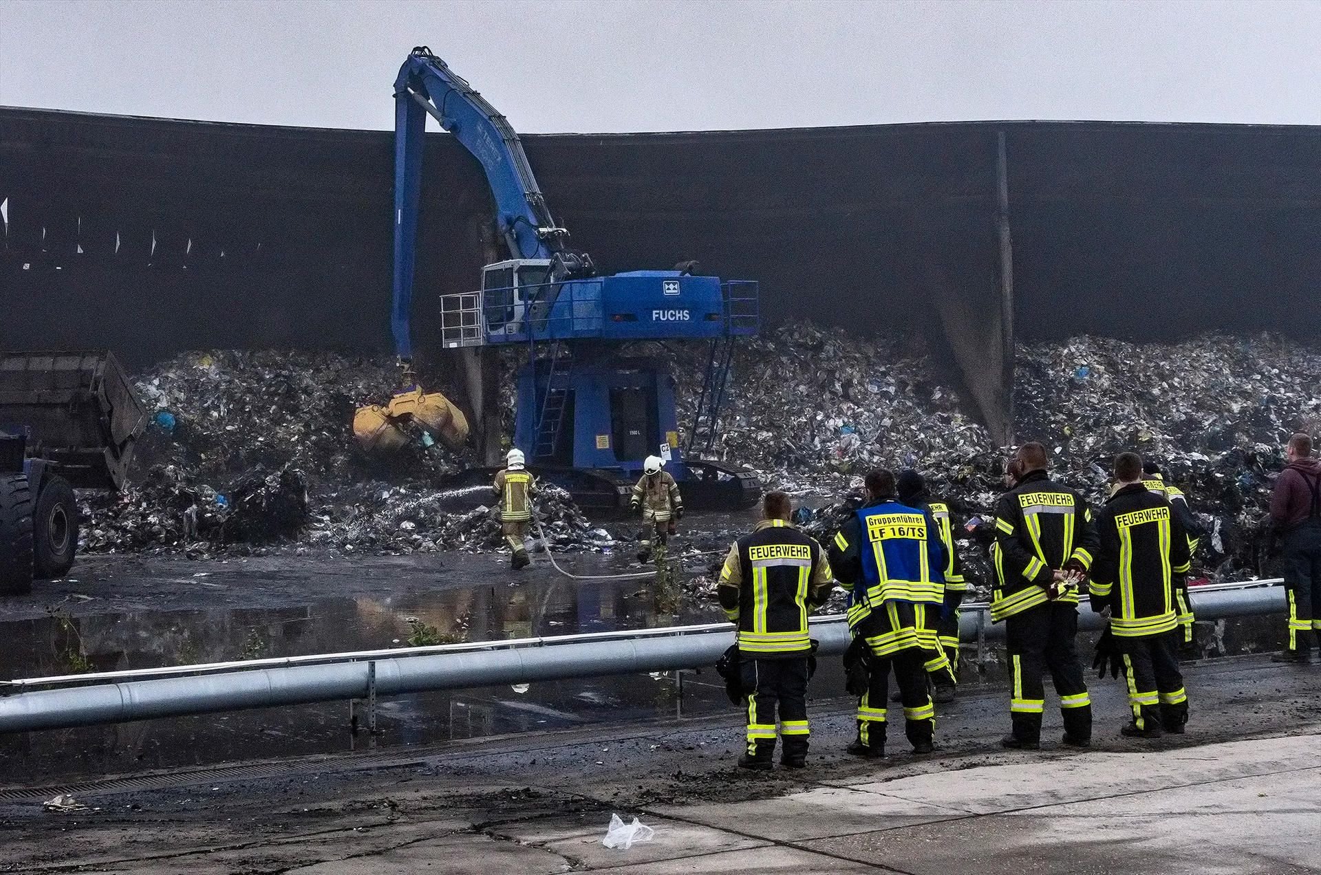Feuerwehreinsatz in Krumpa