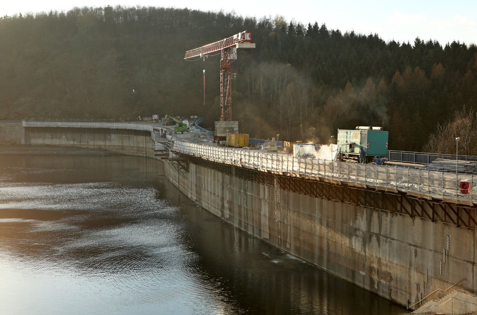 Talsperre Pöhl im Vogtlandkreis