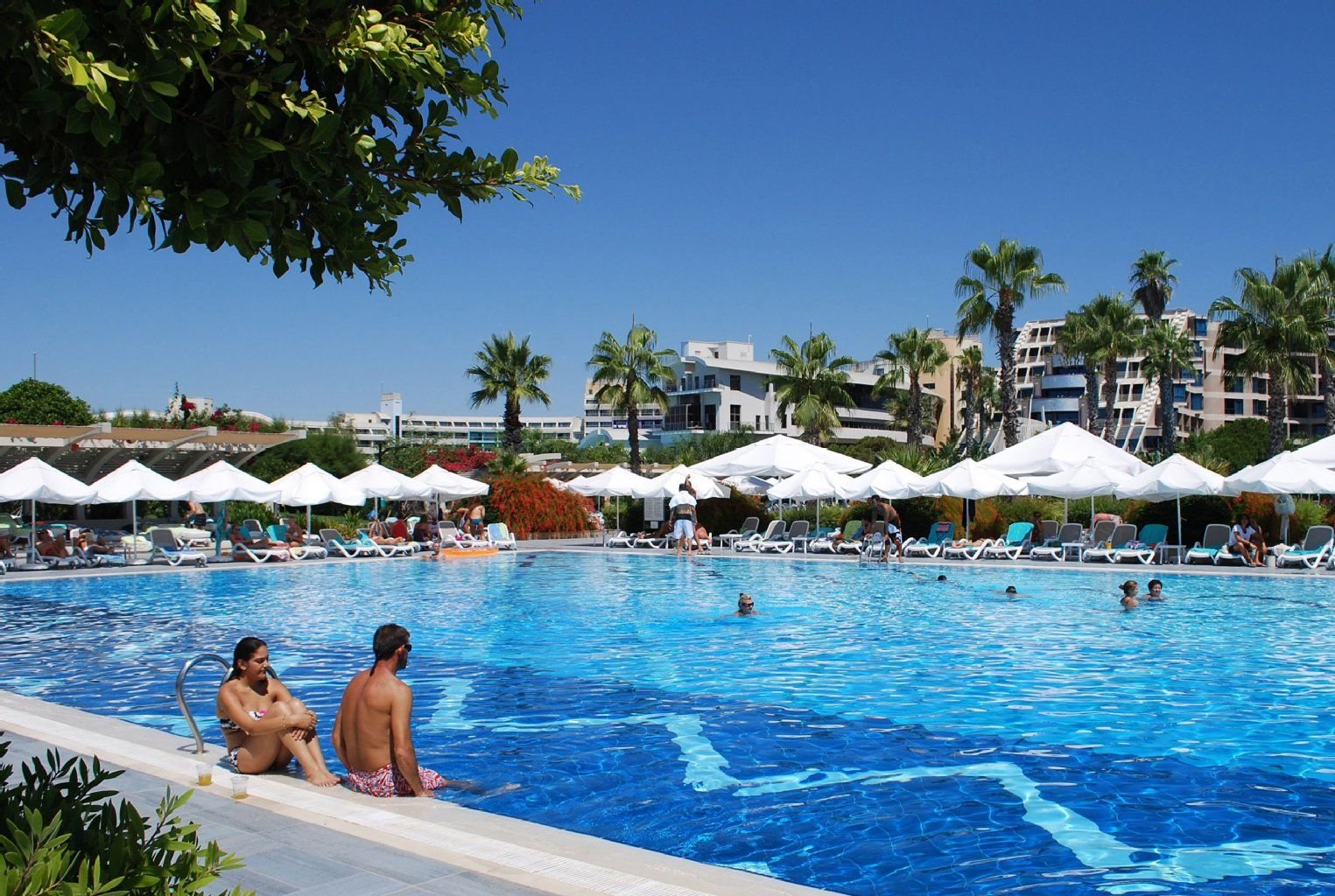Diese Anlage fiel der Hoteltesterin vor allem wegen der großzügigen Poollandschaft positiv auf.
