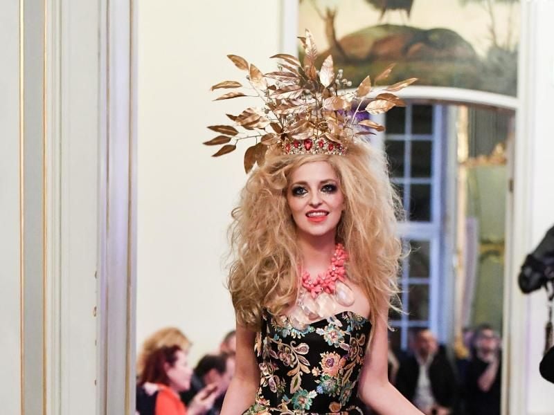 Xenia Prinzessin von Sachsen trägt eine ganz besondere Krone. Foto: Jens Kalaene