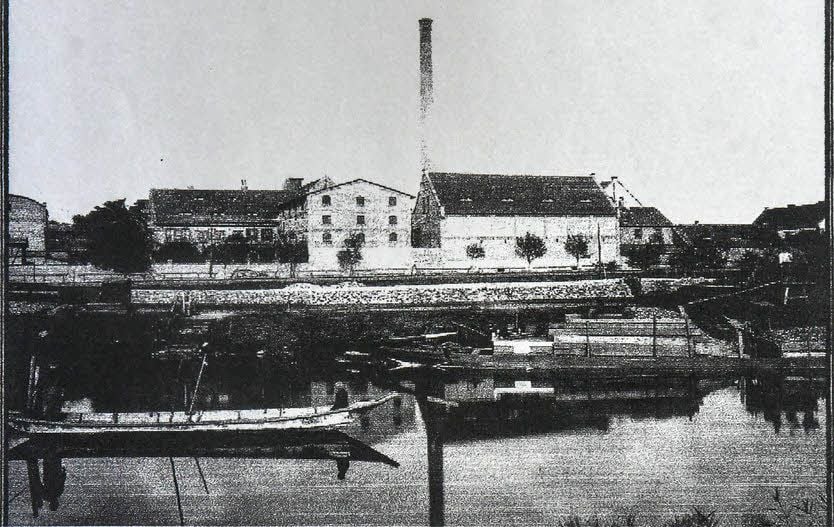 Durch die Lage an der Unstrut wurden Kähne zum Transport von Zuckerrüben eingesetzt.