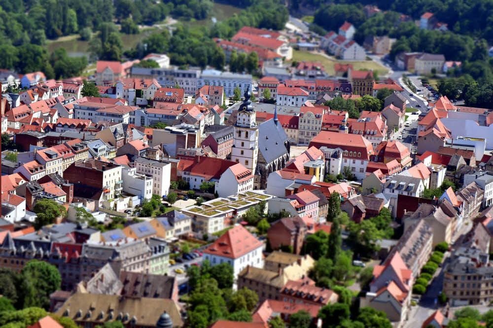Die historische Altstadt von Weißenfels bekommt zum Ende des Jahres ein Tastmodell aus Bronze.