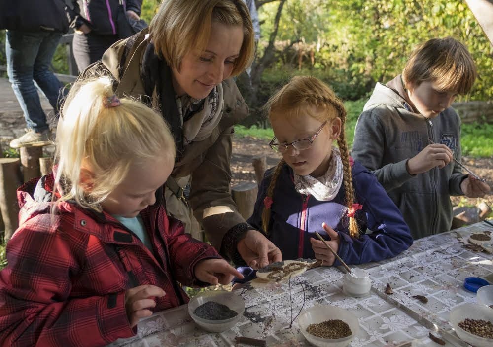 Wie schon im vergangenen Jahr kann auch am Sonnabend im Ökogarten Herbstliches gebastelt werden.