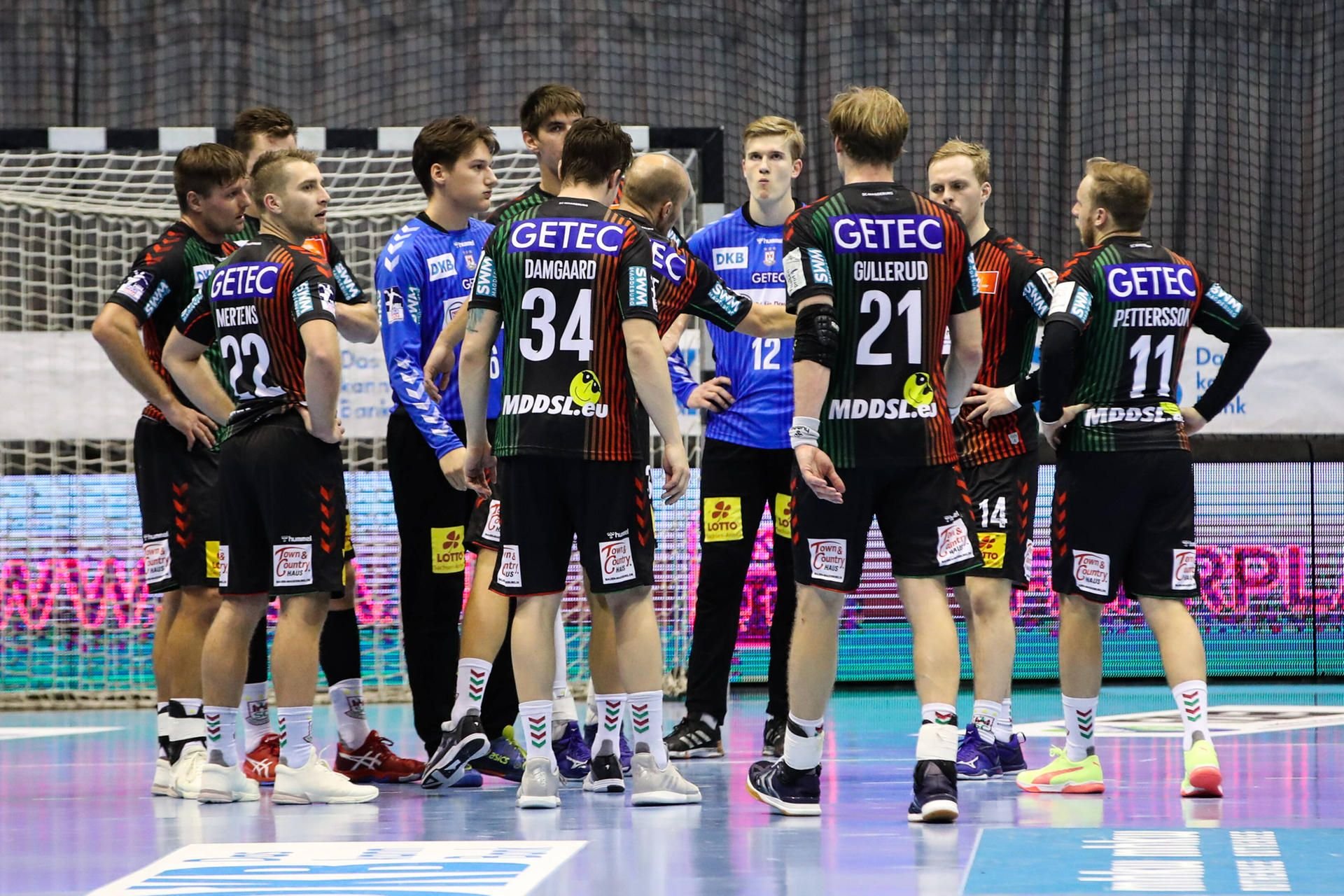 Das Team des SC Magdeburg darf am Samstag nicht beim MT Melsungen antreten.