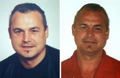Das Potsdamer Polizeipräsidium gibt am Donnerstag (08.09.2005) diese undatierten Aufnahmen des 42-jährigen Sexualstraftäters Ingo Hanslik heraus, der am Mittwoch (07.09.2005) während eines betreuten Ausgangs im Maßregelvollzug auf dem Gelände der Landesklinik Brandenburg/Havel entkommen ist. Er war von einem Gang zur Toilette nicht zurückgekehrt. Der Mann ist nach Angaben der Polizei gefährlich und könnte weitere Straftaten begehen, weshalb die Bevölkerung vorsorglich gewarnt wurde. Die Polizei fahndet jetzt bundesweit nach dem Flüchtigen. (Foto: dpa)