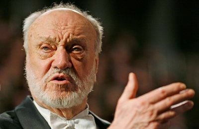 Der Dirigent Kurt Masur (FOTO: DDP)