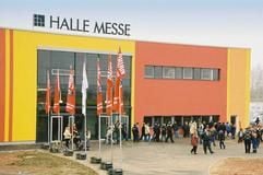 Haupteingang der Halle Messe.