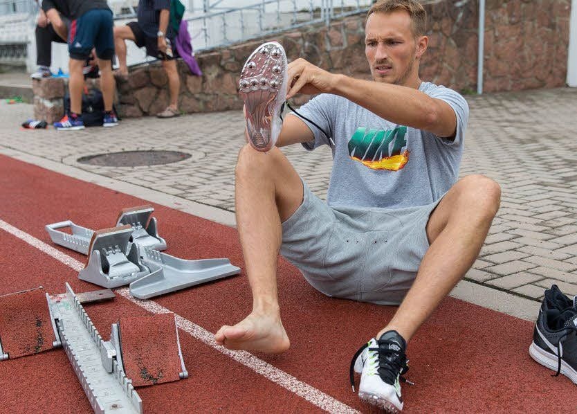 Spikes wird Michael Schrader nicht so bald wieder anziehen.