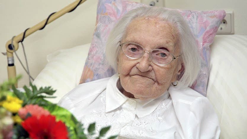 Maria Jarkulisch feierte am Freitag in Güsten ihren 109. Geburtstag. Sie ist die älteste Einwohnerin Sachsen-Anhalts.