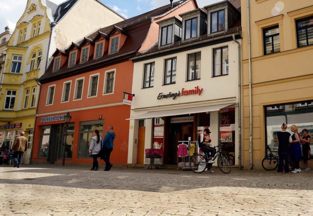 In den ehemaligen Schleckermarkt und den Laden im Nachbarhaus in der Wendischen Straße , der hier im Juli noch geöffnet war, soll Rossmann ein Geschäft eröffnen.