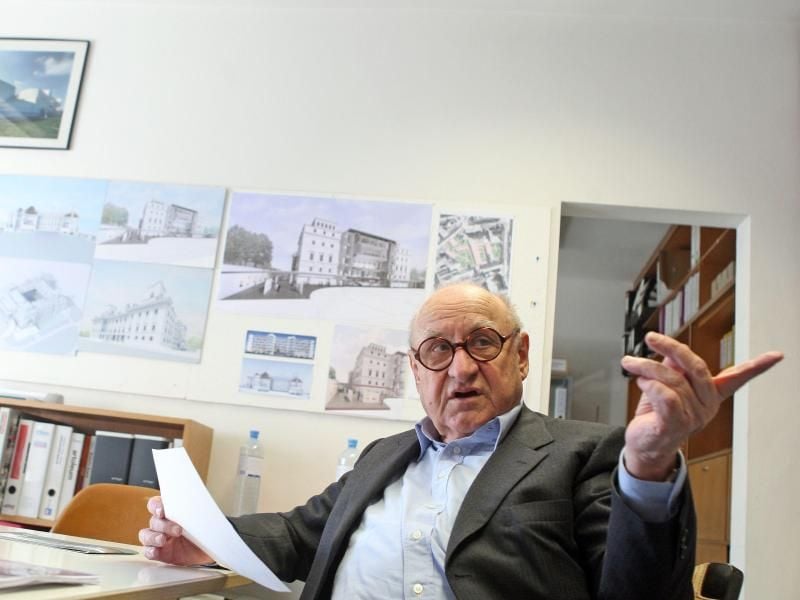 Gustav Peichl ist tot. Foto: Georg Hochmuth/APA/dpa