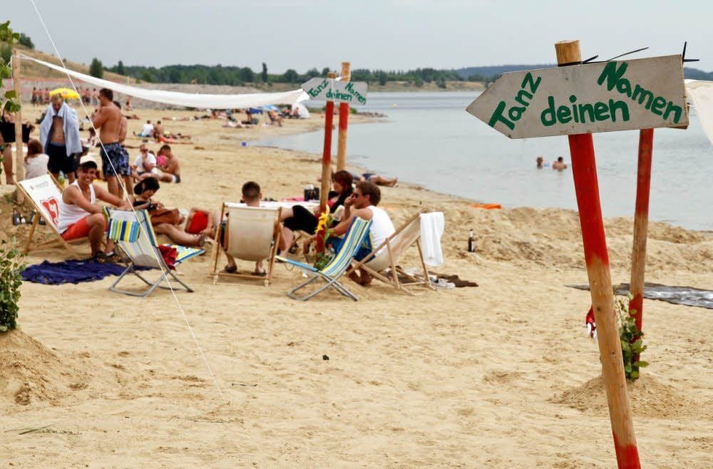 Strand in Stöbnitz